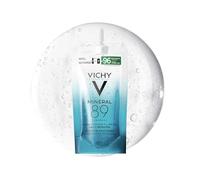 Vichy Minéral 89 Hyaluronic Acid Daily Hydrating Booster Face Serum Refill With Polyglutamic Acid, 89% Vichy Volcanic Mineral Water, Lightweight Gel Texture, All Skin Types, Hypoallergenic, 50ml