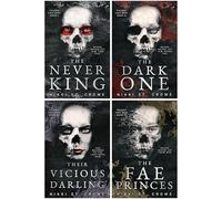 Vicious Lost Boys Series: A Peter Pan Dark Romance by Nikki St. Crowe 4 Books Collection Set (The Never King, The Dark One, Their Vicious Darling & The Fae Princes)
