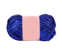 VICIYOO 100g Imitation Leather Yarn Shiny Crochet Yarn DIY Hand Knitting Yarn Ball for Bag Blanket Cushion T-Shirt
