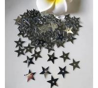 VICIYOO 3mm 5mm 7mm 10mm 13mm 15mm 20mm Sequins Medium Hole Star Bulk Sequins Crafts Sequins Sewing Clothing Sequins 10g