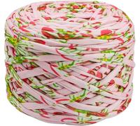 VICIYOO 400g Thick Knitting Yarn T-Shirt Yarn Elastic Fabric Cloth for Hand DIY Bag Blanket Cushion Crocheting Projects