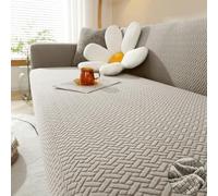 VICIYOO Jacquard Sofa Cover For Living Room Elastic Thick Jacquard Sofa Cover For Sofa L-shaped Corner Sofa Covers 1/2/3/4/5 Seater