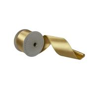 Vickerman 2.5" x10yd Gold Satin Christmas Ribbon