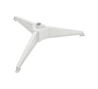 Vickerman A800017W White Plastic Christmas Stand for 3' -4' Artificial Trees, 3in