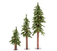 Vickerman Christmas Trees, Polyvinyl Chloride, Unlit, 2' 3' 4'