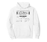 Vickers “Slow Motion” Suspension WWII British Tank Diagram Pullover Hoodie