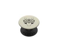 Vickers WWI Aircraft Logo Vintage British Aviation Emblem PopSockets Adhesive PopGrip