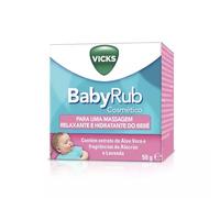 Vicks Babyrub Moisturizing Ointment Calmamte 50g