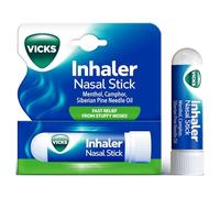 Vicks Inhaler Fast Acting decongestant for Blocked Nose Relief Stick 0.5ml TBL PRO
