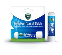 Vicks Inhaler Fast Acting decongestant for Blocked Nose Relief Stick