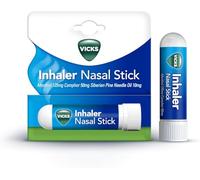 Vicks Inhaler Fast Acting decongestant for Blocked Nose Relief Stick