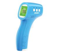 Vicks Non-Contact Infrared Thermometer for Forehead, Food and Bath - Touchless Thermometer for Adults, Babies, Toddlers and Kids - Fast, Reliable, and Clinically Proven Accuracy