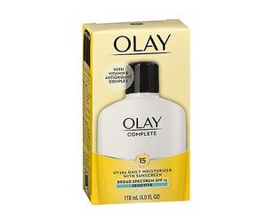 Vicks Olay Complete All Day Uv Defense Moisture Lotion, Sensitive Skin 4 Oz (Pack of 1)