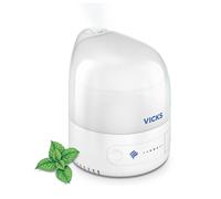Vicks Personal Cool Mist Ultrasonic Humidifier - Small, Easy to Use, Quiet - Constant Mist Output - Home Use, Bedroom, Office, Nursery - Essential Oil
