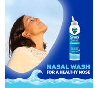 Vicks Sinex Gentle Saline Nasal Spray 120ml 3in1 Action Cleans Remove