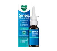 Vicks Sinex Micromist Decongestant Breathing Support Nasal Spray - 15ml