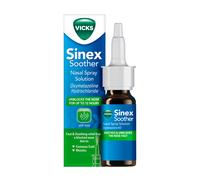 Vicks Sinex Soother Decongestant Breathing Support Nasal Spray with Aloe Vera - 15ml