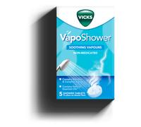 Vicks Vapo Shower With Menthol & Camphor Scents Soothing Vapors 5 Tablets