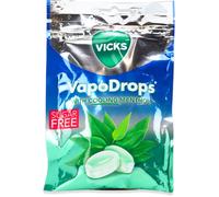 Vicks VapoDrops Eucalyptus Lozenges with Cooling Menthol 72g