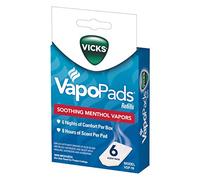 Vicks VapoPads- Soothing Menthol Vapor Pads 6 Count (Pack of 1)