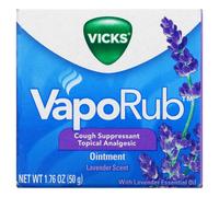 Vicks, VapoRub, Ointment, Lavender, 1.76 oz (50 g)