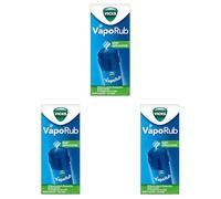 Vicks VapoRub's with Easy Application, Twist and Apply On Chest for 4 Cold Symptom Relief (Pack of 3)