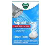Vicks, VapoShower, Soothing Vapors, 5 Shower Tablets