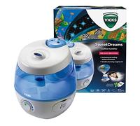 Vicks VUL575 Sweet Dreams Cool Mist Humidifier with Image Projector | For Children's Bedrooms and Babies Nurseries - Rooms up to 35m2 - Essential Oil Pad Included - Quiet Ultrasonic Technology