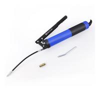 VickyHome 18 inch Manual Grease Gun with Coupler, Heavy Duty Professional Pistol Grip Grease Gun with Flexible Hose