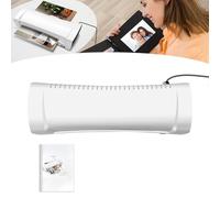 VickyHome A4 Laminator, 2 Minutes Warm-Up Laminating Machine Cold Hot Lamination Machine 280MM/Min High-Speed Laminating, Fits for A4 A5 A6 Document