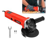 VickyHome Angle Grinder, 4.5 Inch Mini Electric Angle Grinder with 11000RPM Speed for Cutting Grinding and Polishing, 900W Powerful Motor, Auxiliary Handle, 115M Grinding Disc