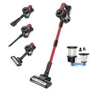 VickyHome Cordless Vacuum Cleaner Wireless Handheld Stick Vacuums, 140W 130000 RPM Powerful Handheld Vacuum Cleaner Rechargeable Self-Standing Vacuum, 2 Speed Settings, 3000mAh Removable Battery