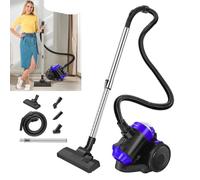 VickyHome Cylinder Vacuum Cleaner, 1200W Corded Vacuum Cleaner Lightweight Vacuum Cleaners with HEPA Filter for Hardfloor, Carpet & Car