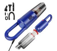 VickyHome Handheld Vacuum Cleaner, Car Vacuum Cleaner Hand Held Vacuum Cordless Car Hoover 140W Powerful Handheld Vacuums with 6200PA Suction Power, Lithium ion 1300 mAh Battery for Kitchen, Car