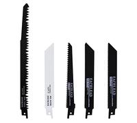 VickyHome Reciprocating Saw Blades Set 5-Piece, Heavy Duty Cutting - Compatible with VickyHome Cordless Reciprocating Saw