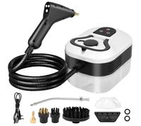 Vicloon 2500W High Pressure Steam Cleaner for Home, 15s Heat-Up, 6-Speed Adjustable, 1.2L Water Tank, 3.5 Bar Portable Handheld Steam Cleaner with 10 Accessories for Kitchen, Bathroom, Car & Tile