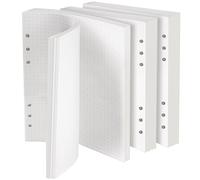 Vicloon A5 Loose Leaf Punched Paper, 90 Pages Dotted Refill Paper, Planner Inserts Refills for 6 Hole Binder Loose Leaf Paper for Personal Organizer Diary Notebook Refillable Planner