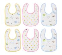 Vicloon Baby Bandana Dribble Bibs, 6pc Infant Bibs Baby Teething Bibs, Baby Drooling Bibs Soft and Absorbent with Adjustable Snaps, Baby Teething Bibs Set for Unisex Newborn and Toddlers