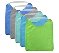 Vicloon Baby Bandana Dribble Bibs Drool Bibs, 5pcs Infant Bibs Baby Teething Bibs Soft and Absorbent, Baby Bandana Bib Set for Baby Boys and Girls Unisex Bibs
