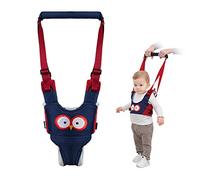 Vicloon Baby Walking Harness, Safe Walking Belt, Hand-Held Baby Walker, Removable, Adjustable Walking Harness, Breathable Handheld Baby Walker Toddler Walking Assistant - Blue