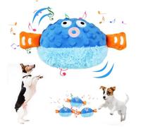 Vicloon Bouncing Piggy Dog Toy, Soft Plush Dog Toy, Moving Dog Toy, Active Movable Pet Plush Toy for Boredom, Washable Bouncing Pig Dog Toy, Interactive Dog Toys