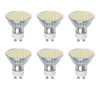 Vicloon GU10 LED 3W Spot Light Equivalent 30W Halogen Bulb, 2700K Warm White, 300LM, 120° Beam Angle, Pack of 6