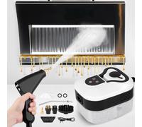 Vicloon Handheld Steam Cleaner, 1200ML/2500W High Power Steam Cleaner, 6-Speed Portable Steamer with 4 Brush, 10s Heat-Up steamer cleaning for Window, Kitchen, Tile, Floor