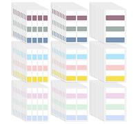 Vicloon Index Tabs Sticky Notes Flags, 630 Pcs Index Flags Page Makers Multicolor File Tabs Flags for Labeling and Organizing Documents School Office (Three Sizes)