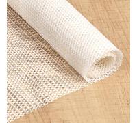 Vicloon Non-Slip Matting Roll, 100X150CM Multipurpose Non-Slip Liner, PVC Anti Slip Rug Pad, Cuttable Carpet Underlay for Home, Office, Bedroom, Carpets, Laminate Floor, Cars, Drawers, White