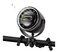 Vicloon Portable Pram Fan, 360° Rotating Baby Stroller Fan Clip On, 3600mAh Rechargeable 100-Speed Handheld Cooling, LED Display & Night Light for Buggy/Car Seat/Crib Travel Essentials