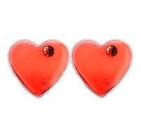 Vicloon Reusable Hand Warmers, 2PCS Instant Hand Warmers, Red Reusable Gel Click Heat Pads for Cold Hands Heat Pads Pocket Warmers