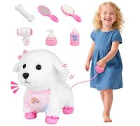 Vicloon Walking Dog Toy for Kids, Toy Dogs for 3-7 Year Old Boys Girls, Interactive Toys Electronic Puppy, Realistic Robot Dog Barking Wagging Tail, Toddler Toys Boys Girls Birthday Gift