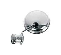 VICMA E14 - Left Rear View Mirror, Vespa Bordon Compatible, 105 mm Chrome