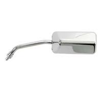 Mirror F1 left / right, short M8 thread, chrome look for scooter, motorcycle